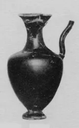OINOCHOE (ETRUSCAN, BLACK GLAZE)
