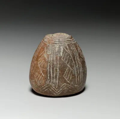 Terracotta conical-hemispherical spindle-whorl