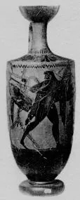 LEKYTHOS (ATHENIAN, BLACK-FIGURE)