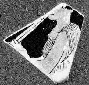 KRATER, FRAGMENT (ATHENIAN, RED-FIGURE)