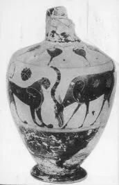 LEKYTHOS (ATHENIAN, BLACK-FIGURE)