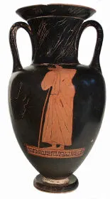 AMPHORA, NECK (ATHENIAN, RED-FIGURE)