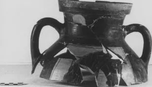 AMPHORA, BELLY, TYPE B, FRAGMENT (ATHENIAN, BLACK-FIGURE)