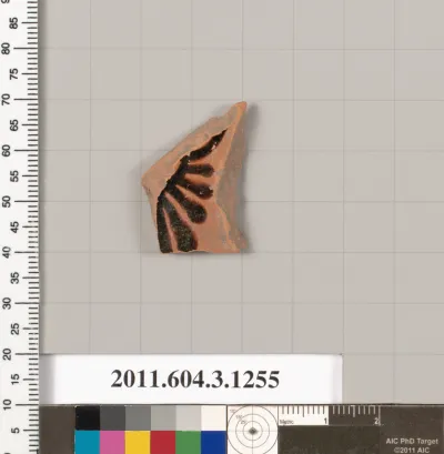 Terracotta fragment of a skyphos (deep drinking cup)