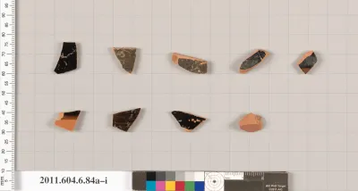 Terracotta fragments of undetermined shapes