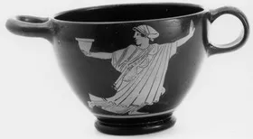 SKYPHOS (ATHENIAN, RED-FIGURE)