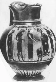 OINOCHOE (ATHENIAN, BLACK-FIGURE)