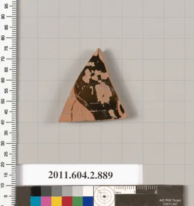 Terracotta fragment of a bell-krater (bowl for mixing wine and water)