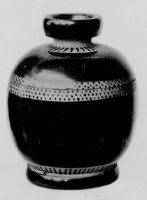 PYXIS (SOUTH ITALIAN, LUCANIAN, BLACK GLAZE)