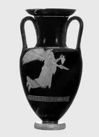 AMPHORA, NECK (ATHENIAN, RED-FIGURE)