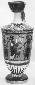 LEKYTHOS (ATHENIAN, BLACK-FIGURE)