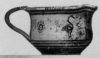 MUG (ATHENIAN GEOMETRIC, SILHOUETTE)