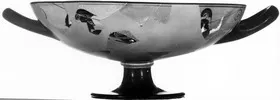 CUP, FRAGMENTS (ATHENIAN, BLACK-FIGURE)