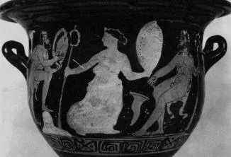 KRATER, BELL (ATHENIAN, RED-FIGURE)
