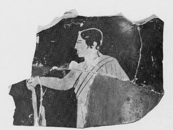 KRATER, FRAGMENT (ATHENIAN, RED-FIGURE)