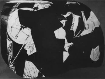 STAMNOS, FRAGMENTS (ATHENIAN, RED-FIGURE)