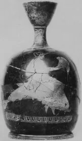 LEKYTHOS, SQUAT (ATHENIAN, RED-FIGURE)