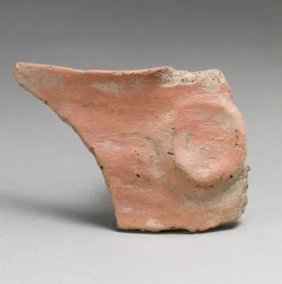 Terracotta rim fragment