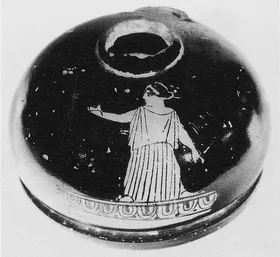 LEKYTHOS, SQUAT, FRAGMENT (ATHENIAN, RED-FIGURE)