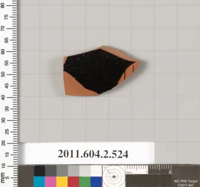 Terracotta fragment of a column-krater (bowl for mixing wine and water)