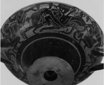 CUP (ATHENIAN, BLACK-FIGURE)