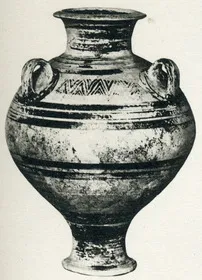 STIRRUP JAR (MYCENEAN)