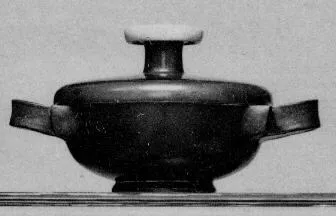 LEKANIS (ATHENIAN, BLACK GLAZE)