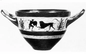 SKYPHOS (ATHENIAN, BLACK-FIGURE)