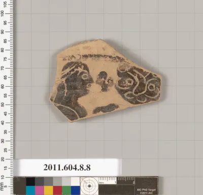 Terracotta fragment of a skyphos?