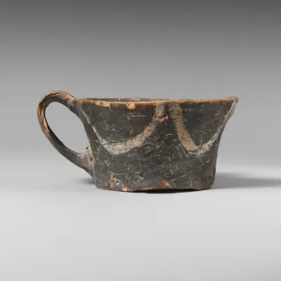 Terracotta straight-sided cup