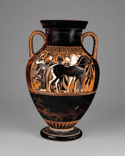 Attic Black-Figure Amphora