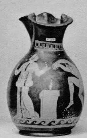 OINOCHOE (SOUTH ITALIAN, PAESTAN, RED-FIGURE)