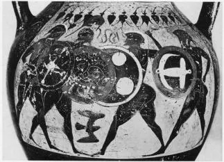 AMPHORA, BELLY, TYPE B (ATHENIAN, BLACK-FIGURE)