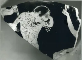 STAMNOS, FRAGMENT (ATHENIAN, RED-FIGURE)