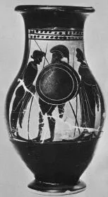 OLPE (ATHENIAN, BLACK-FIGURE)