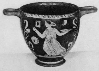 SKYPHOS (SOUTH ITALIAN, APULIAN, RED-FIGURE)