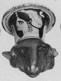 FIGURE VASE (SOUTH ITALIAN (?), RED-FIGURE)