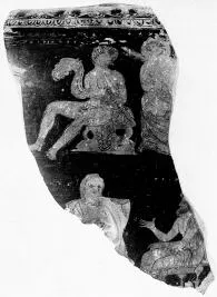 KRATER, VOLUTE, FRAGMENT (SOUTH ITALIAN, APULIAN, RED-FIGURE)