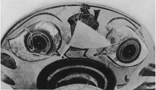 CUP A (ATHENIAN, BLACK-FIGURE)