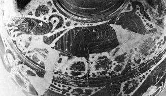 AMPHORA, NECK (CORINTHIAN, BLACK-FIGURE)