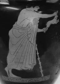 AMPHORA, NECK (ATHENIAN, RED-FIGURE)