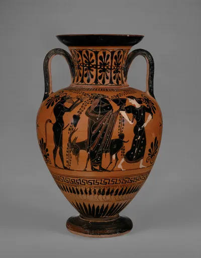 Black-Figure Neck Amphora