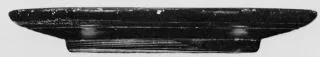 PLATE (EAST GREEK, BLACK GLAZE)