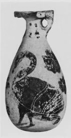 ALABASTRON (CORINTHIAN, BLACK-FIGURE)