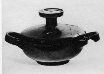 LEKANIS (ATHENIAN, BLACK GLAZE)