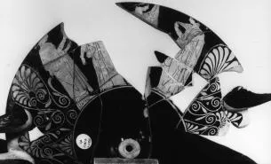 CUP, FRAGMENTS (ATHENIAN, RED-FIGURE)