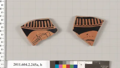 Terracotta fragments of a stamnos (jar)