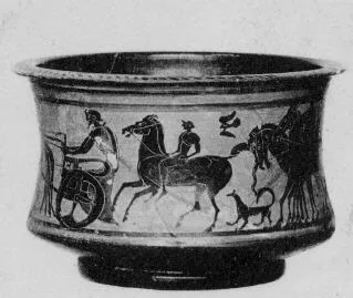 PYXIS (ATHENIAN, BLACK-FIGURE)