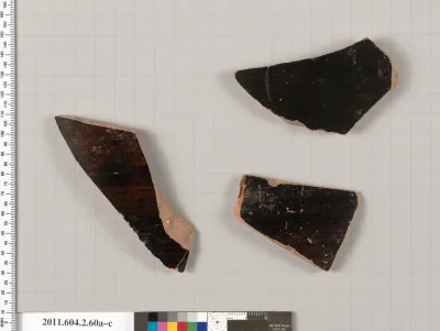 Terracotta fragments of pots