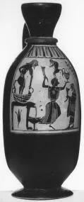 LEKYTHOS (ATHENIAN, BLACK-FIGURE)